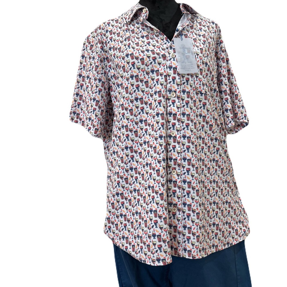 NWT Men's Multicolor Patterned Shirt